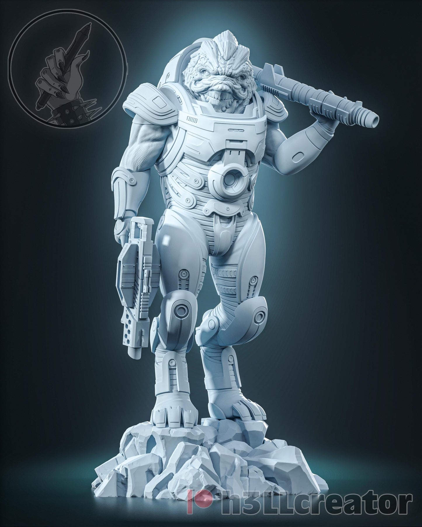 Grunt Figure - Mass Effect - Alternate view 4