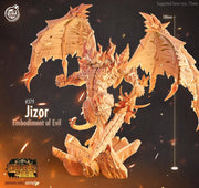 Demon Miniature - resin tabletop miniature front view