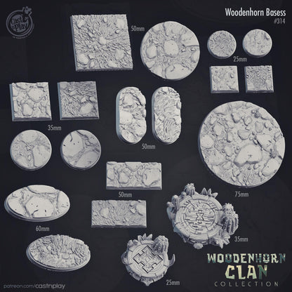 Woodenhorn Clan Bases Set