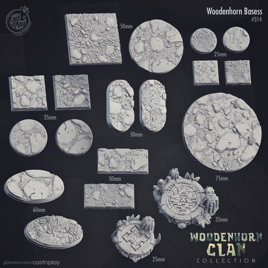 Woodenhorn Clan Bases Set