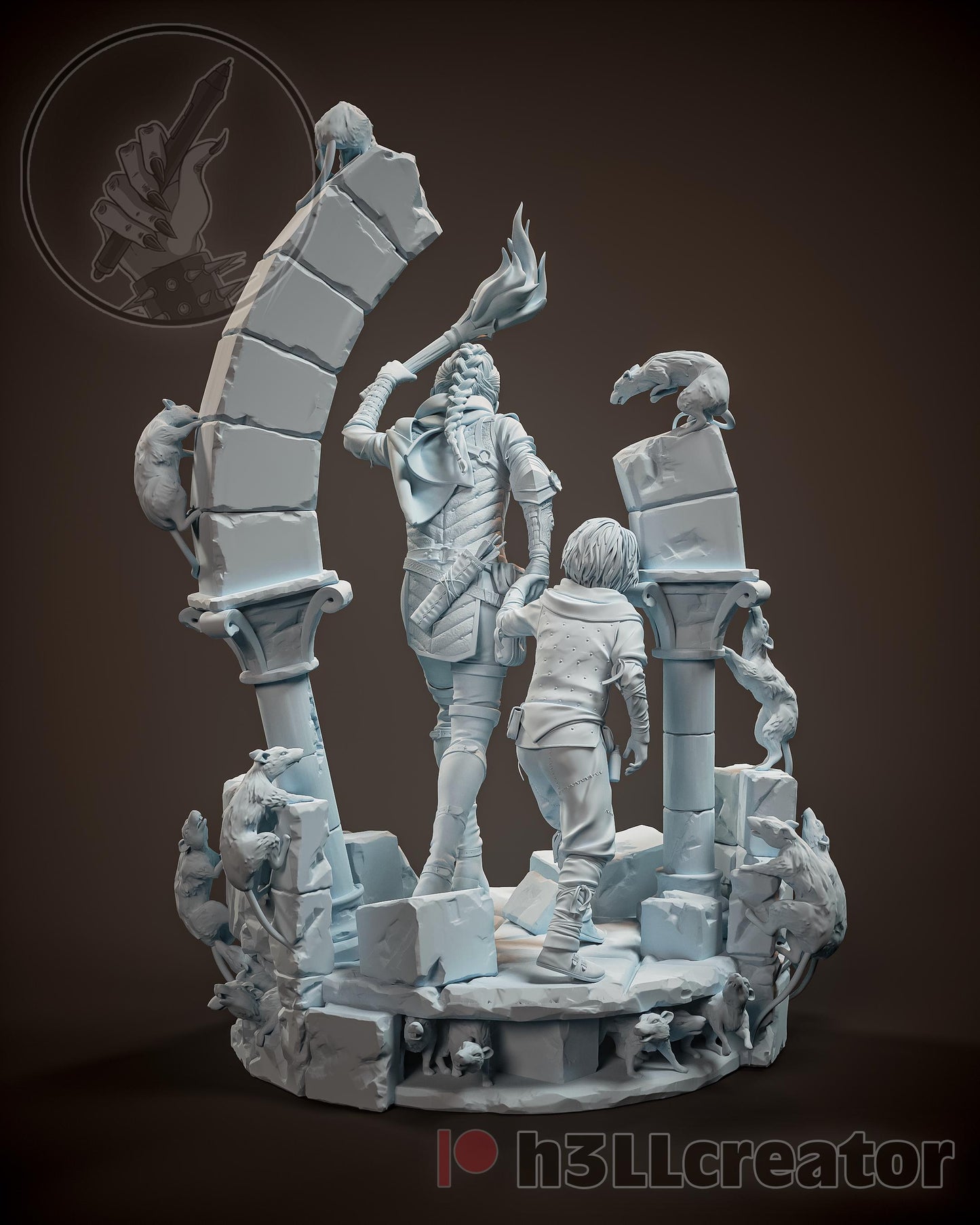 Amicia and Hugo A Plague Tale Figure - Alternate view 4