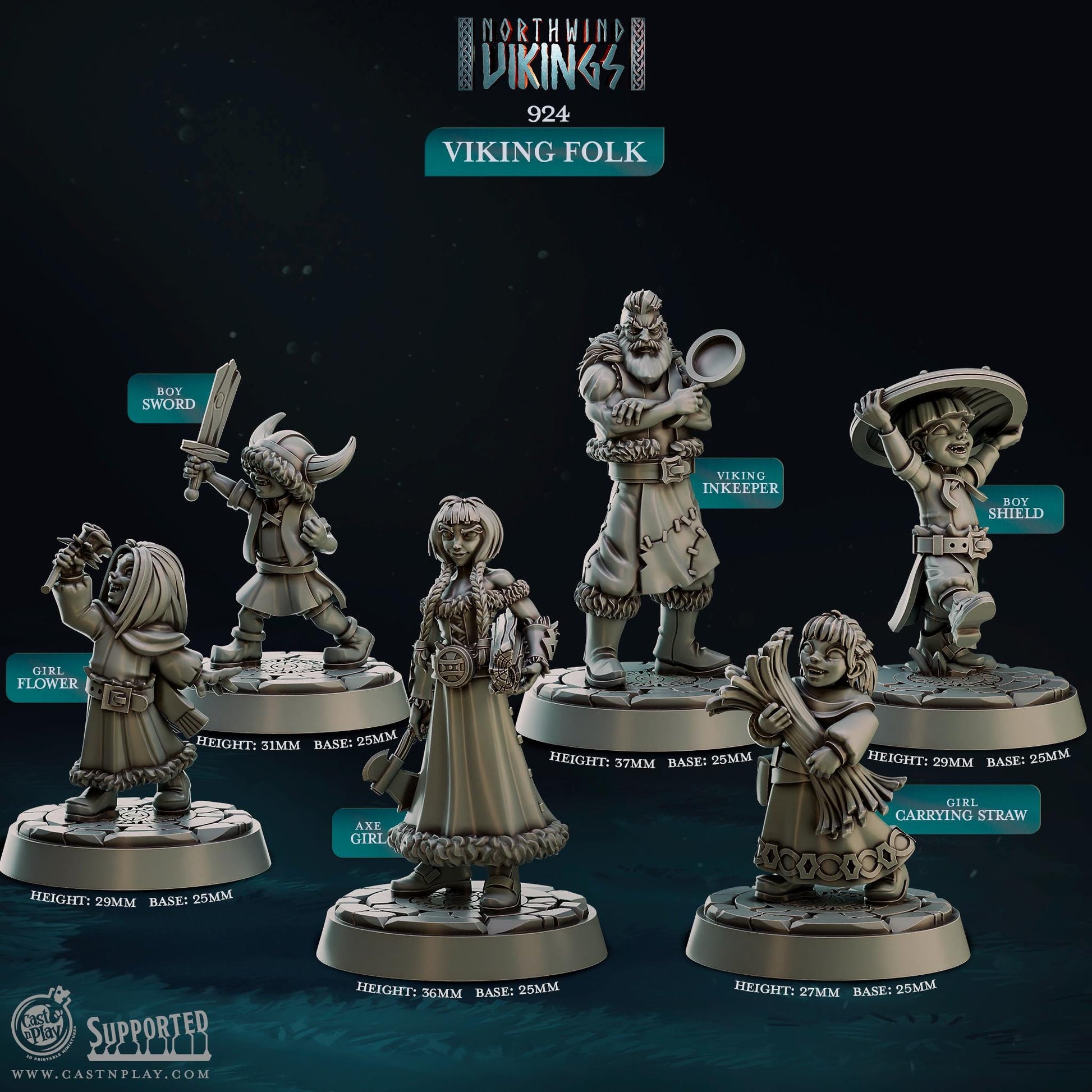 Townsfolk Miniature
