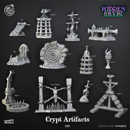 Hidden Crypt Crypt Artifacts Terrain Set