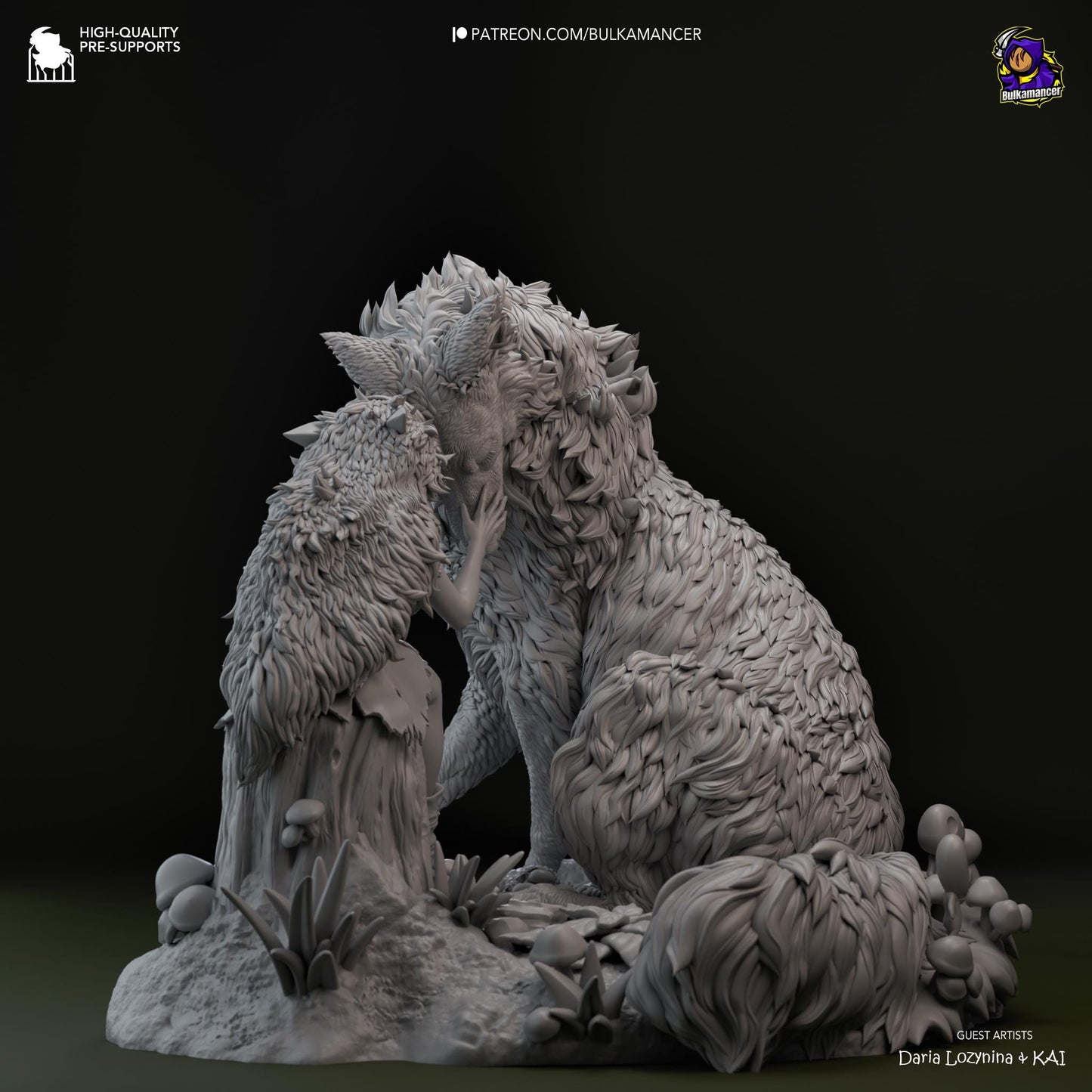 San Princess Mononoke Figure - Alternate view 6