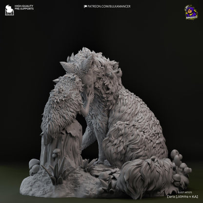 San Princess Mononoke Figure - Alternate view 6