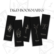 Printable Class Bookmarks - digital download preview