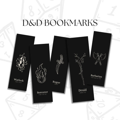 Printable Class Bookmarks