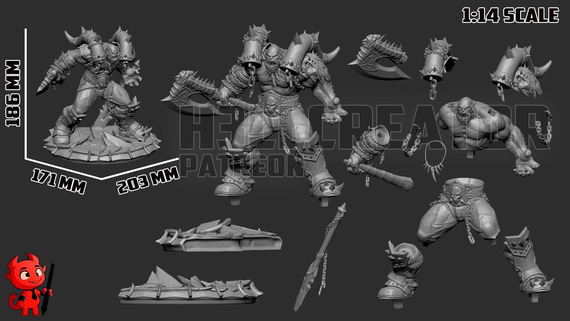 Garrosh Hellscream Figure - World of Warcraft - Alternate view 8