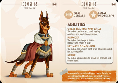 Dobermann Dog Animal Companion Miniature - Alternate view 2