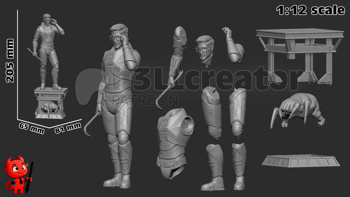 Gordon Freeman Half Life Figure - Alternate view 8