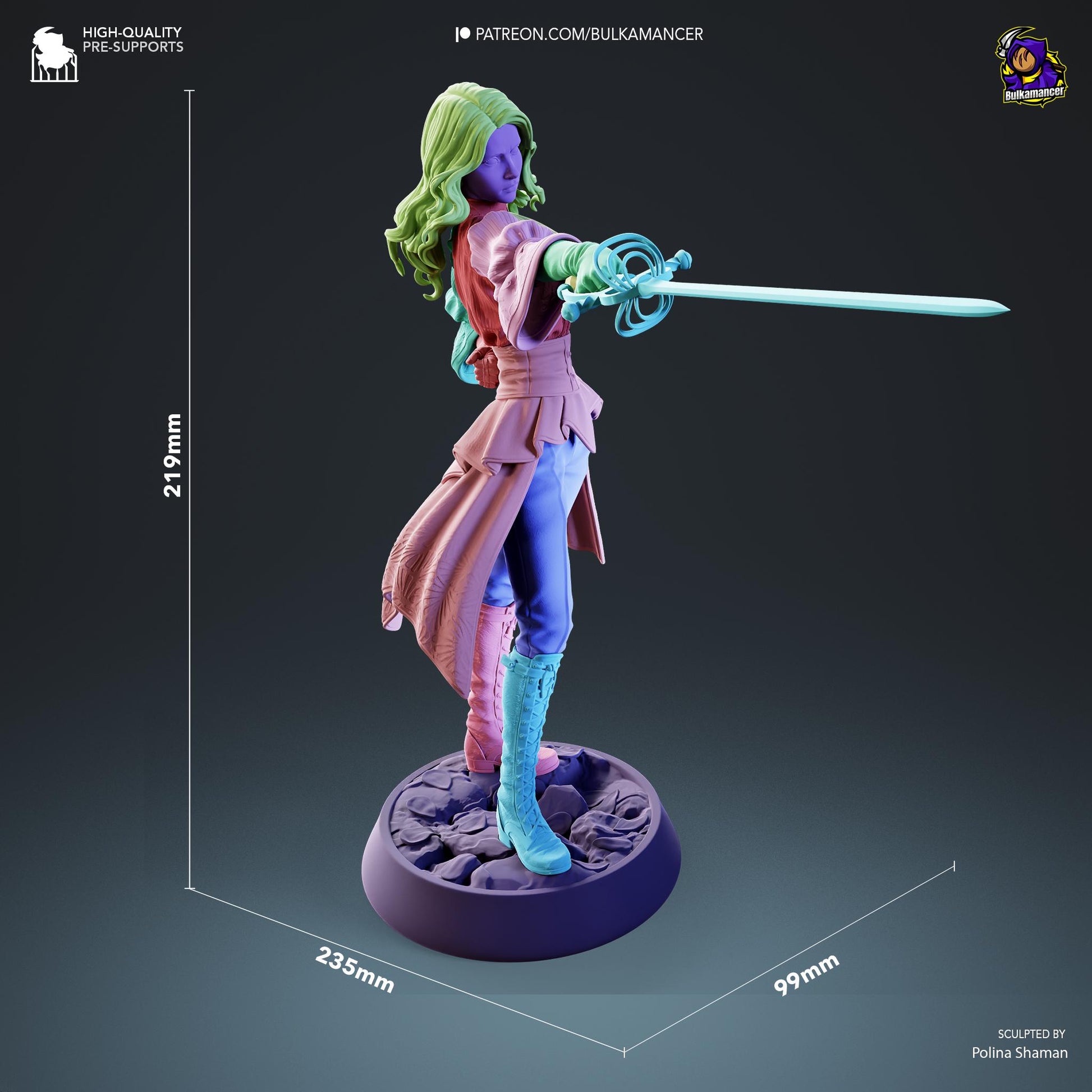 Maelle Figure - Clair Obscur: Expedition 33 - Alternate view 7