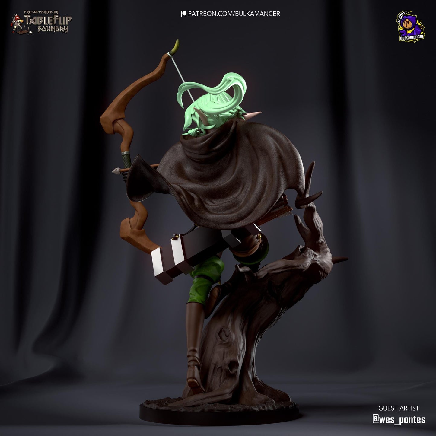 High Elf Archer Figure - Goblin Slayer - Alternate view 3