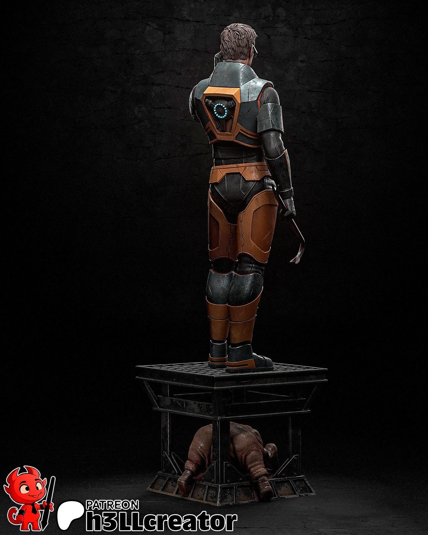 Gordon Freeman Half Life Figure - Alternate view 2