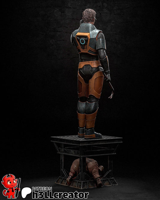 Gordon Freeman Half Life Figure - Alternate view 2