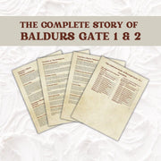 The Complete Story of Baldur's Gate 1 and 2 - digital download preview