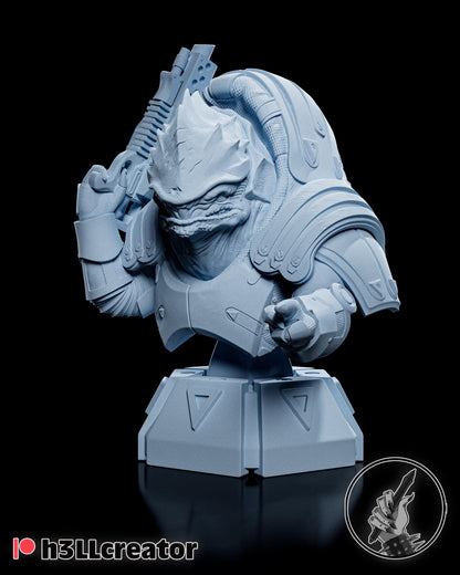 Wrex Bust - Mass Effect