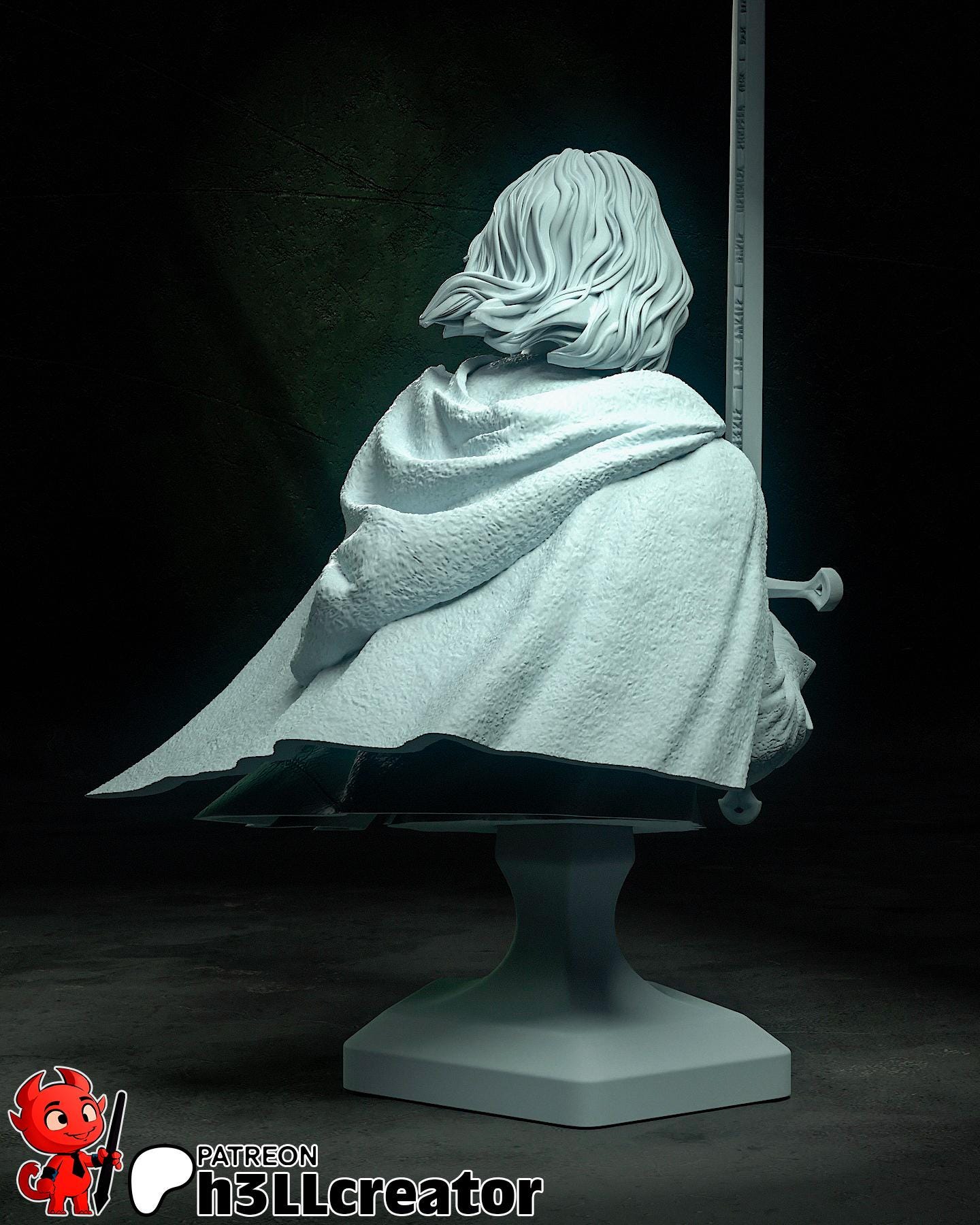 Aragorn Bust - The Lord of the Rings - Alternate view 2