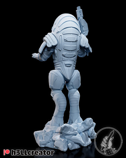 Wrex Figure - Mass Effect - Alternate view 4