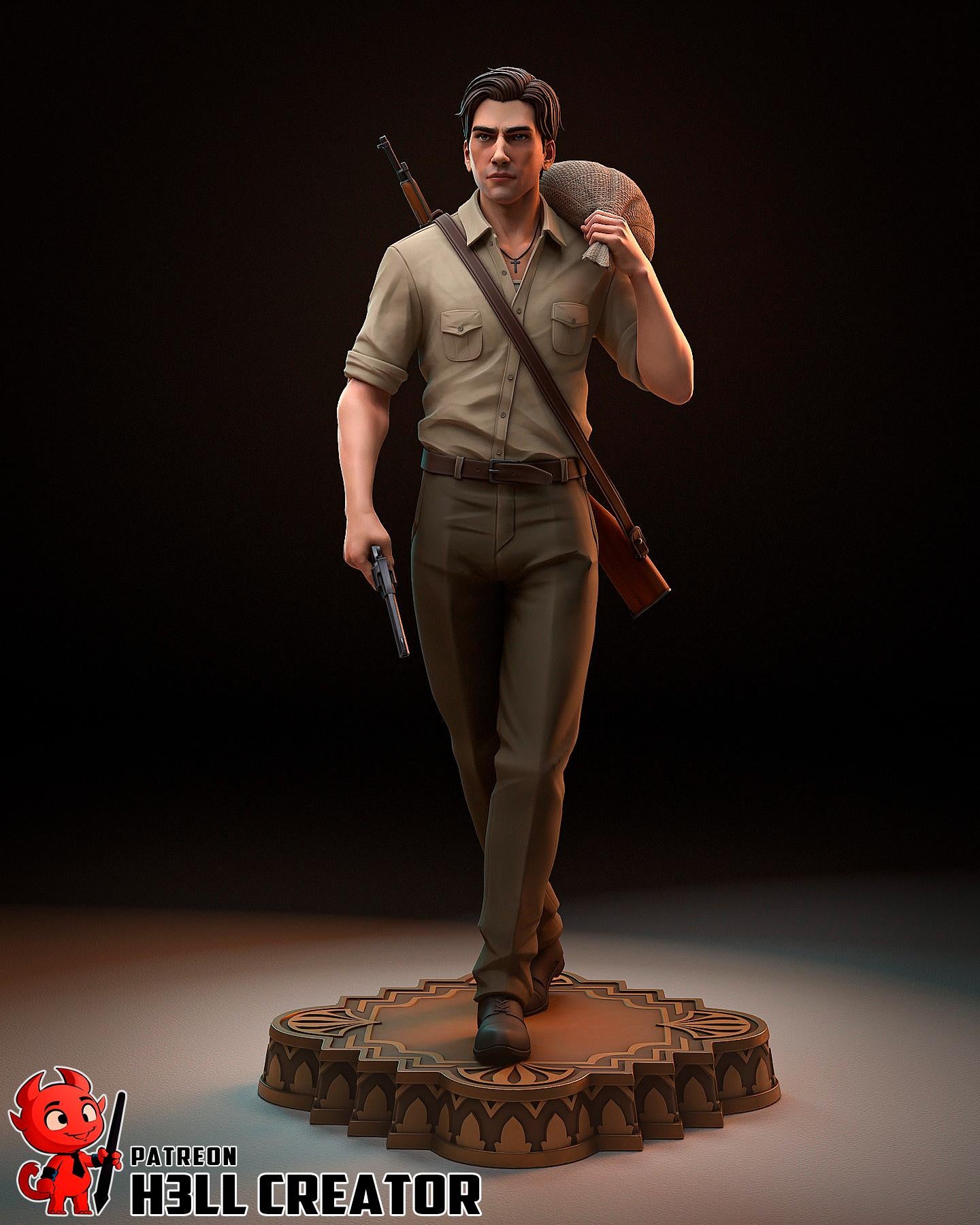 Enzo Favara Mafia The Old Country Figure - Alternate view 5