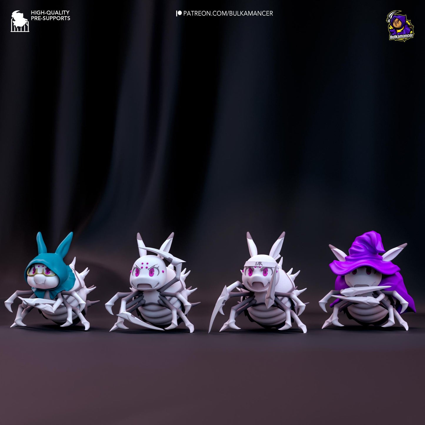 Kumoko Spiders So'm a Spider Chibi Figure