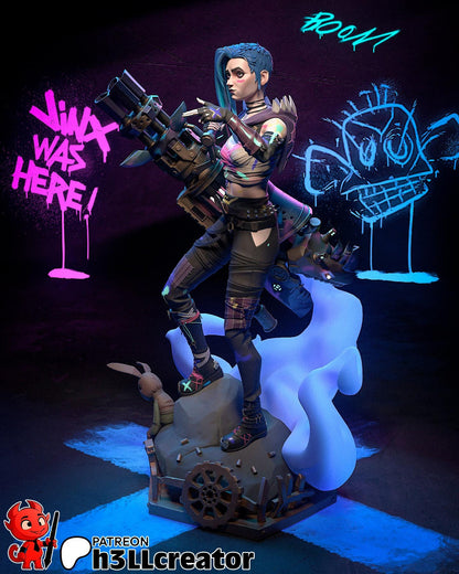 Jinx Figure - Arcane - Alternate view 2