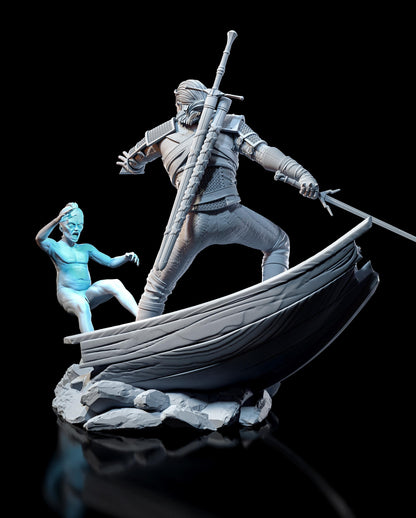 Geralt of Rivia The Witcher Figure - Alternate view 4