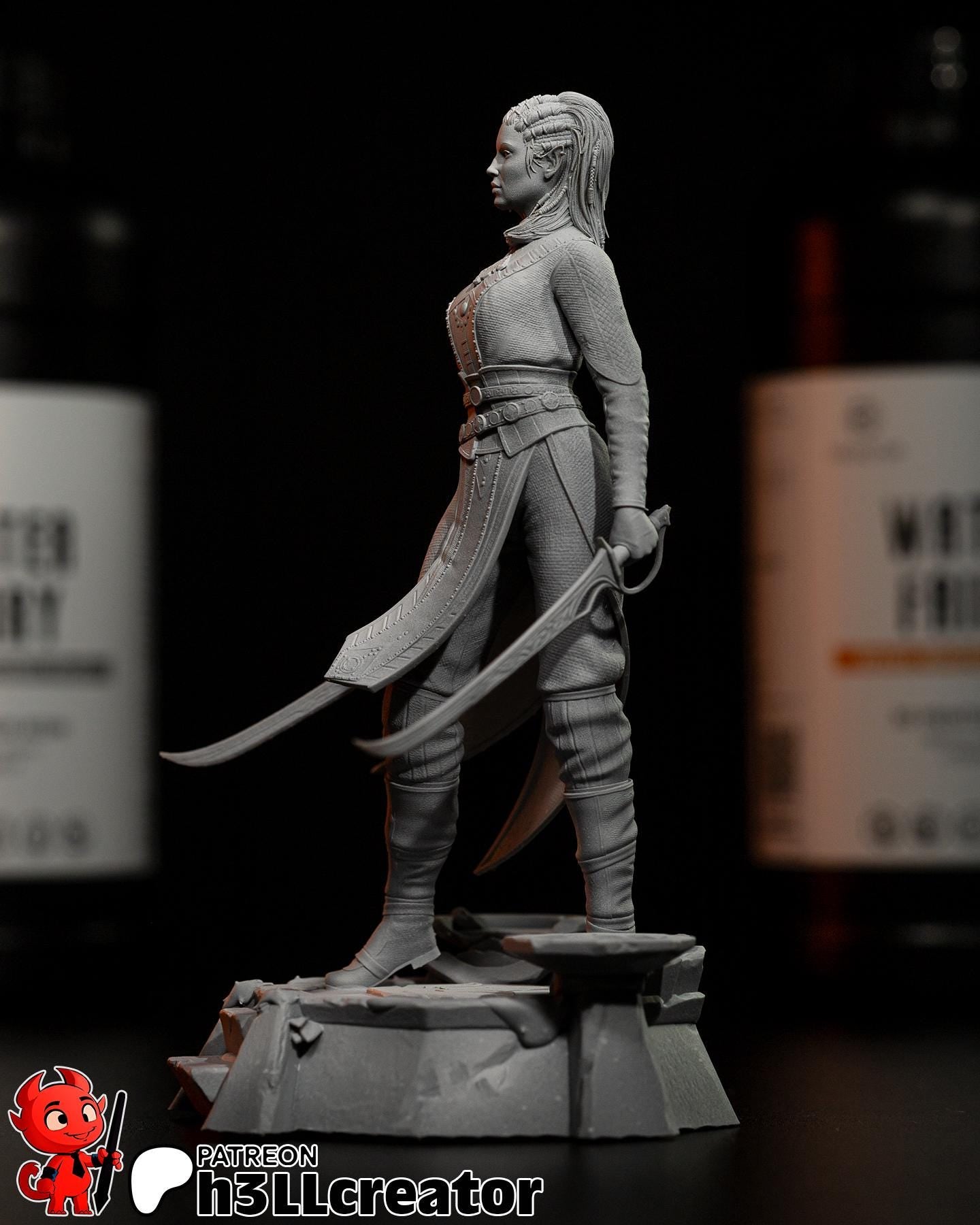 Jaheira Figure - Baldur's Gate 3 - Alternate view 4