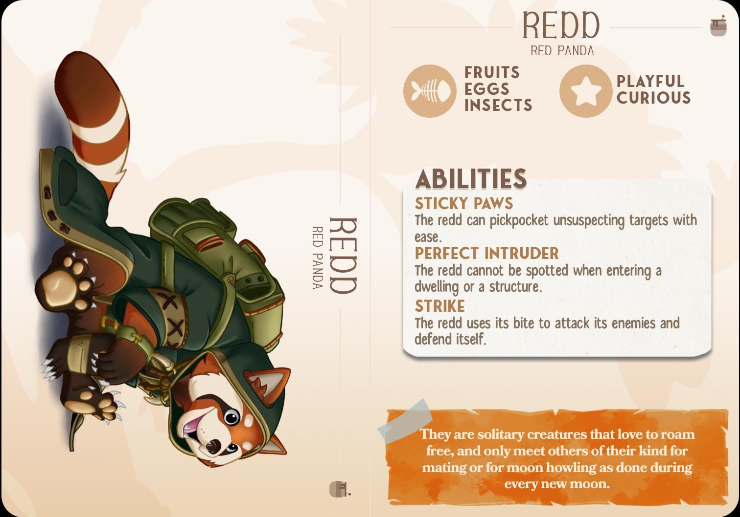 Red Panda Animal Companion Miniature - Alternate view 2