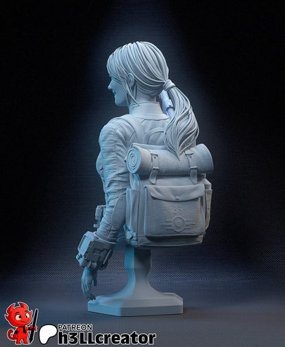Lucy MacLean TV Character Fallout Bust - Alternate view 2