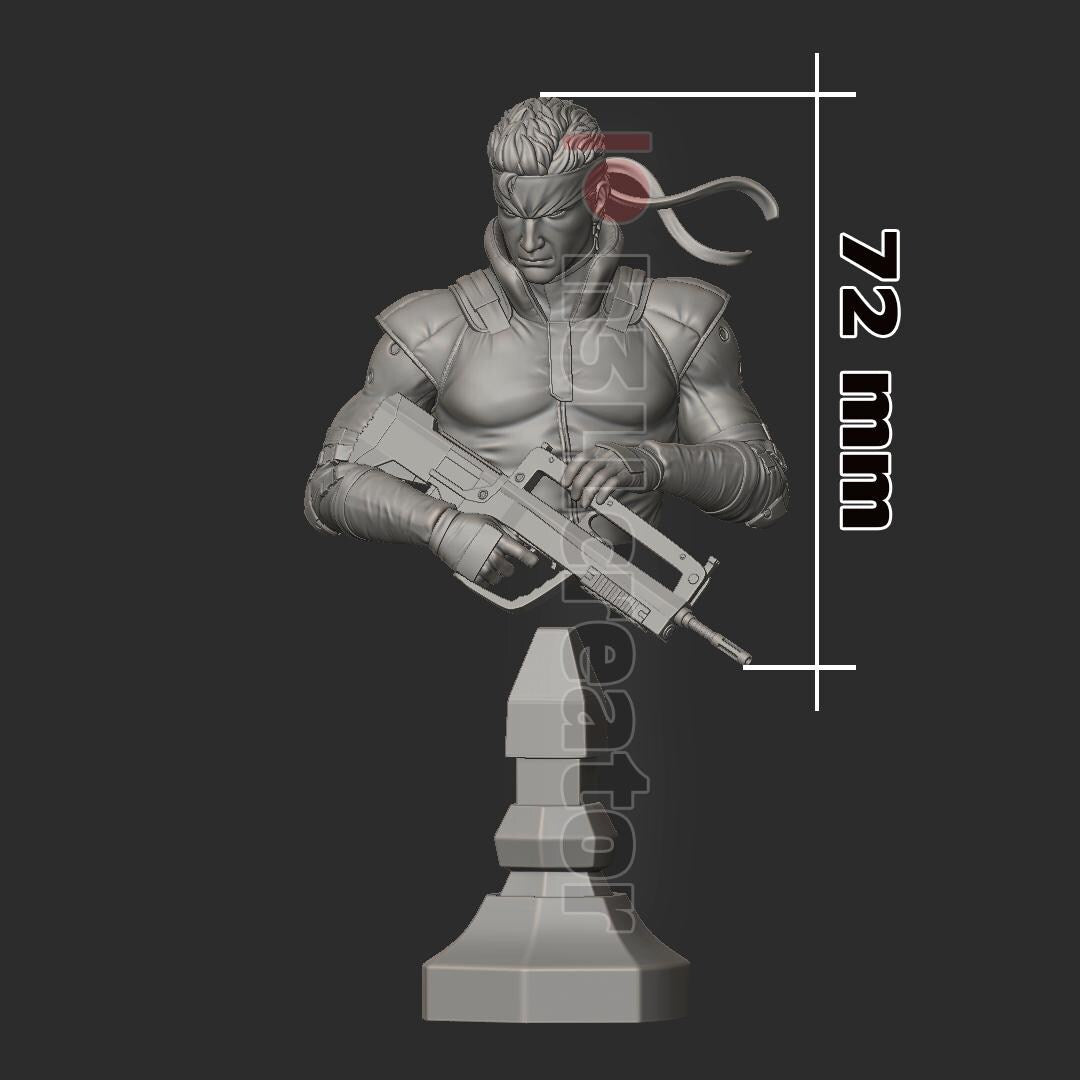 Solid Snake Metal Gear Solid Bust - Alternate view 3