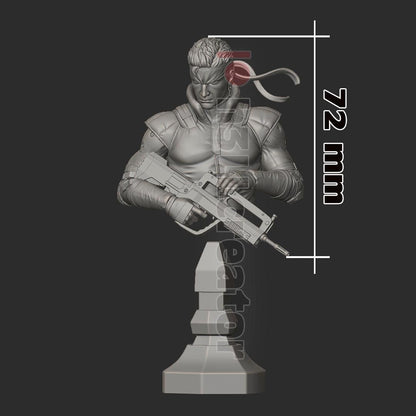 Solid Snake Metal Gear Solid Bust - Alternate view 3