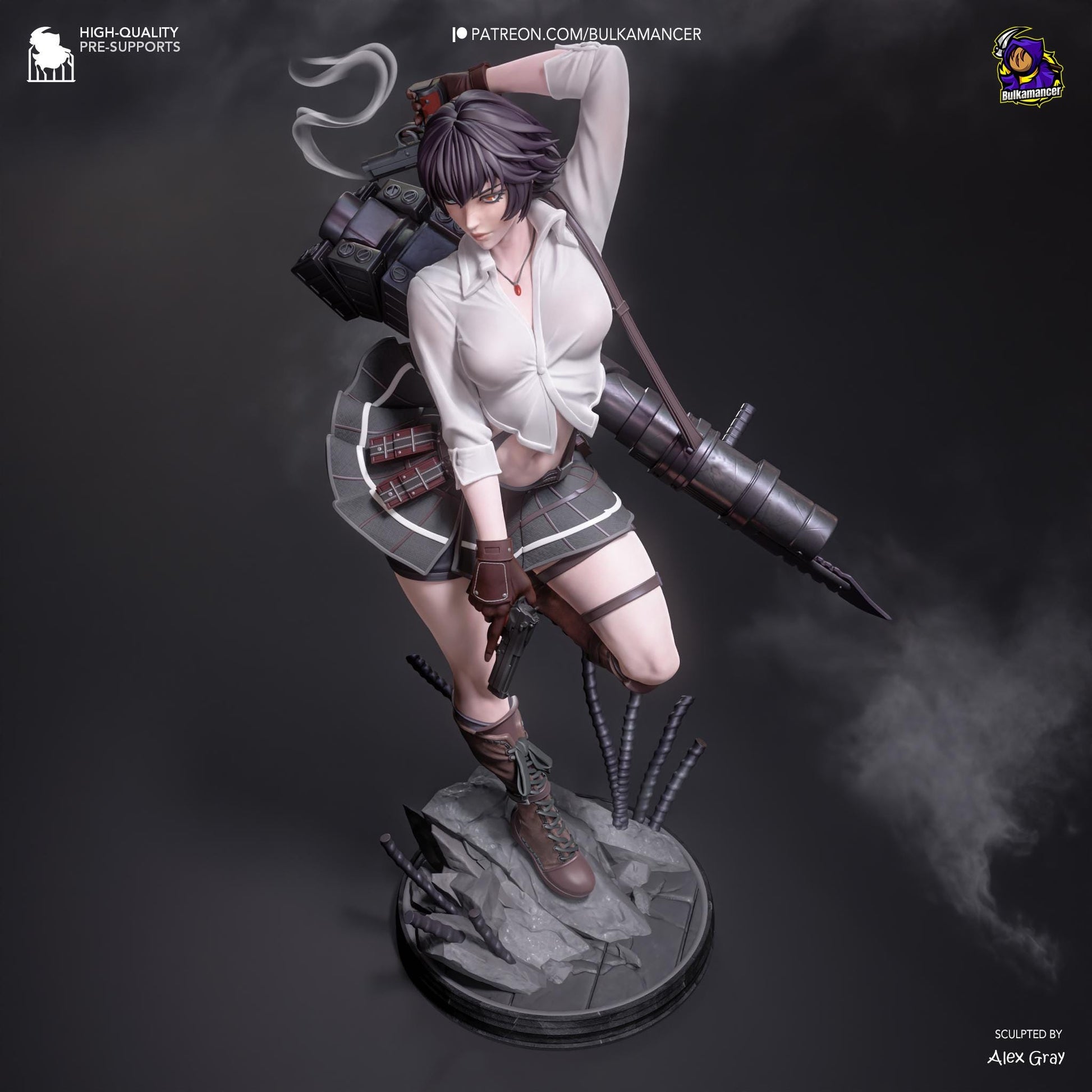 Lady Devil May Cry 3 Figure - Alternate view 2