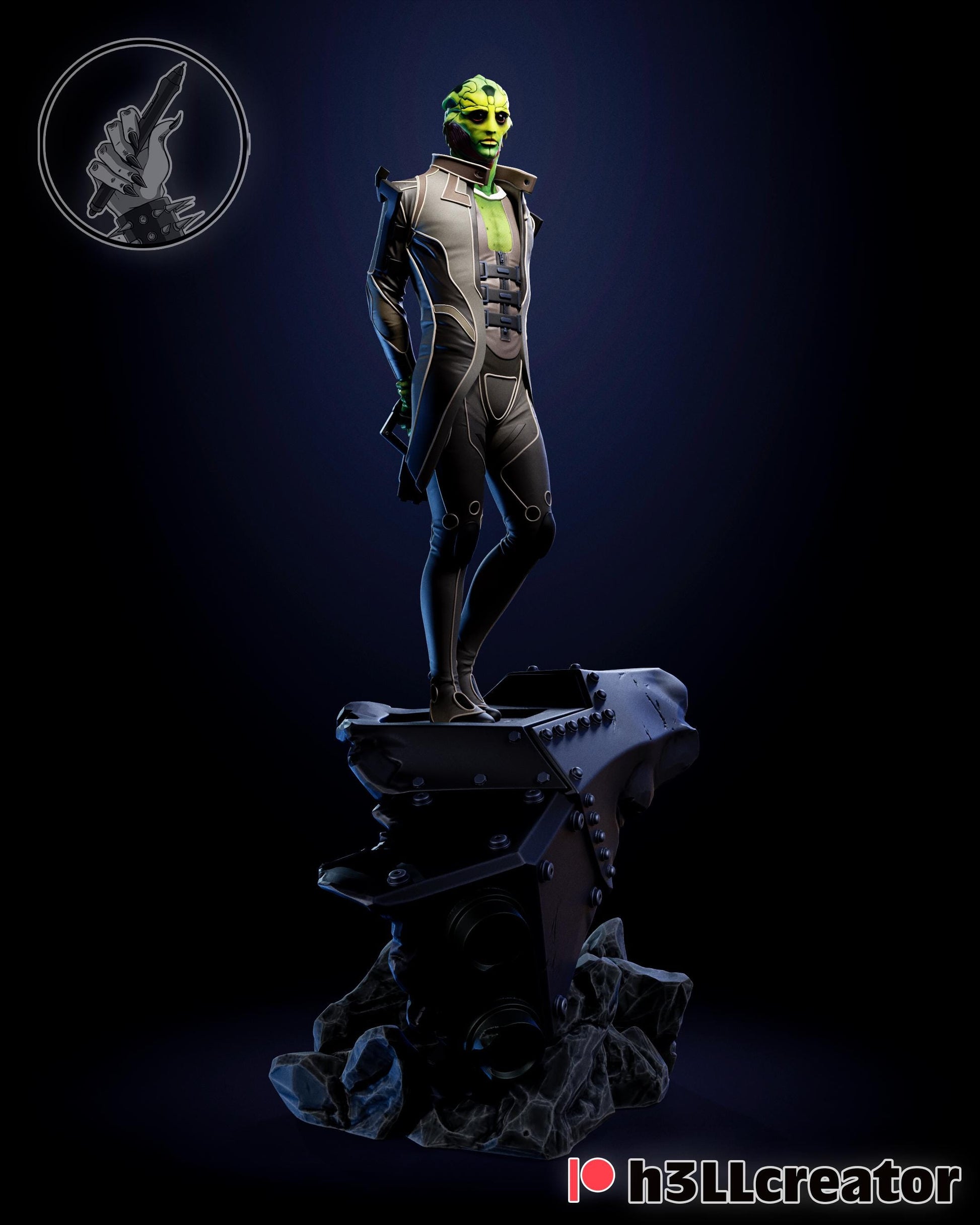 Thane Krios Figure - Mass Effect