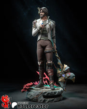 Jayce Figure - Arcane - resin tabletop miniature front view