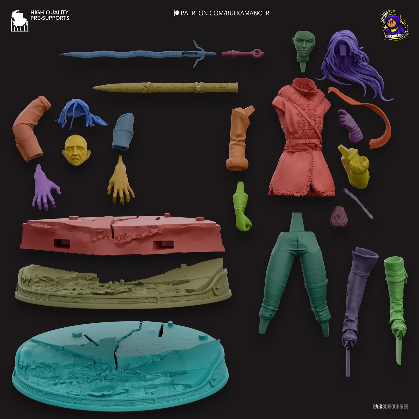 Ciri Resin Figurine | The Witcher | FAN Made