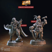 Mind Flayer Miniature - resin tabletop miniature front view