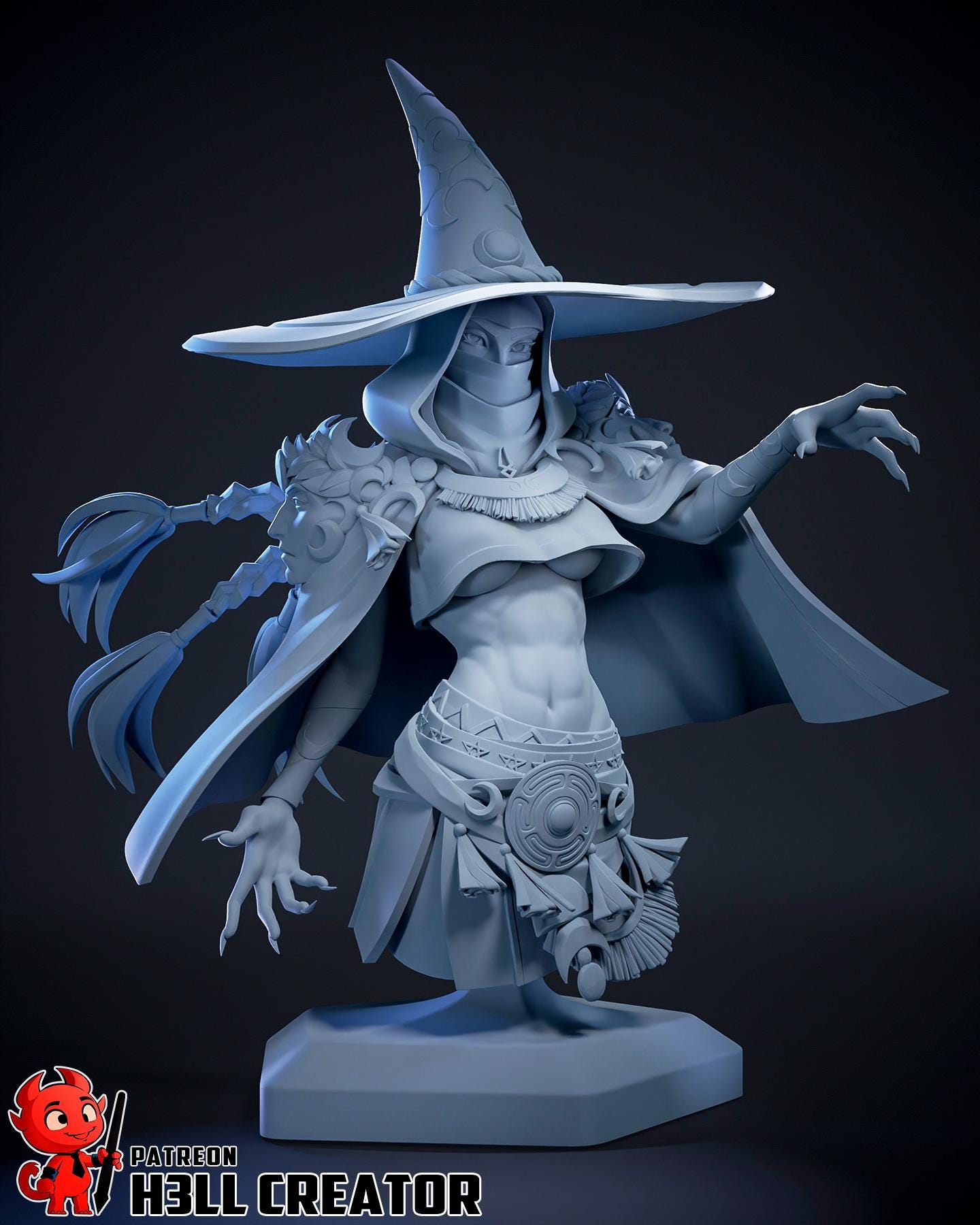 Hecate 2 Bust - Hades