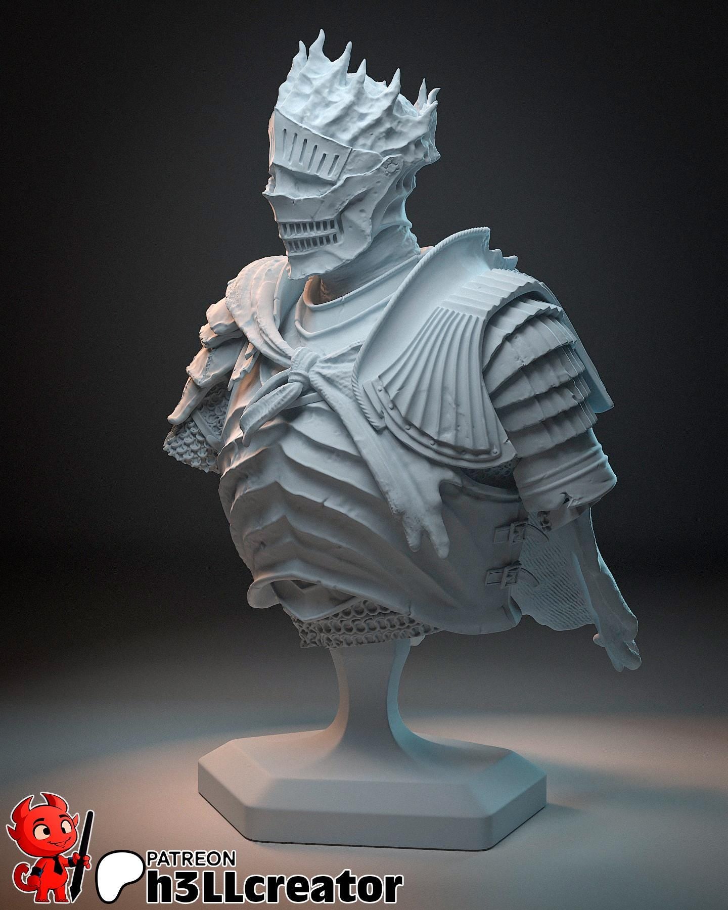 Soul of Cinders Bust - Dark Souls 3 - Alternate view 2