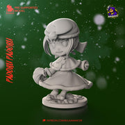 Padoru of Fate Fate Extra Chibi Figure - resin tabletop miniature front view