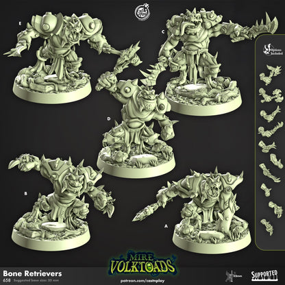 Grung Fighter Miniature
