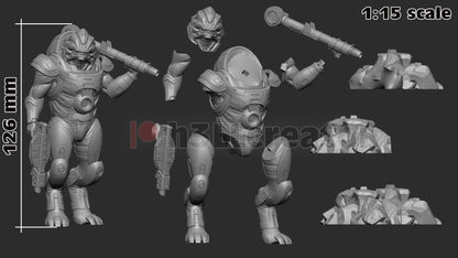 Grunt Figure - Mass Effect - Alternate view 7