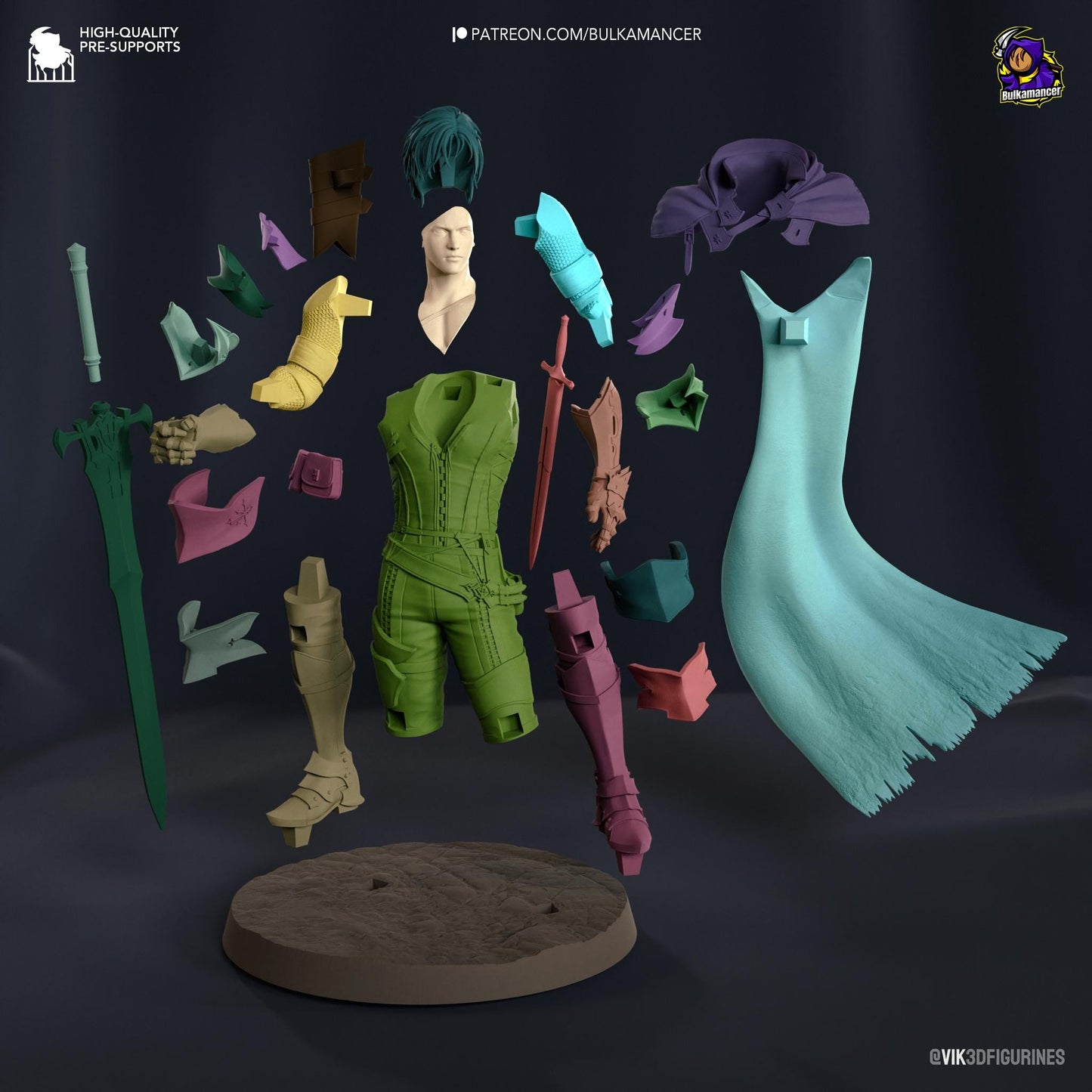 Clive Rosfield Resin Figurine | Final Fantasy XVI | FAN Made