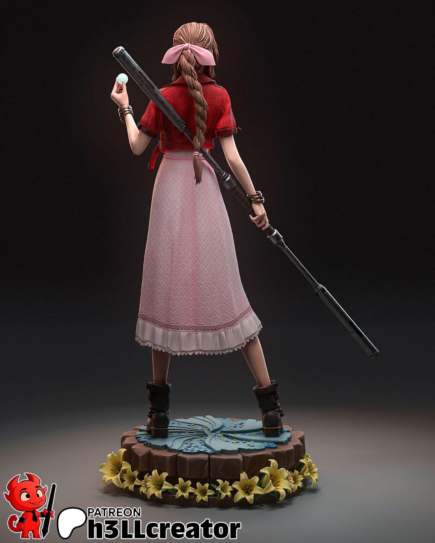 Aerith Figure - Final Fantasy VII - Alternate view 4