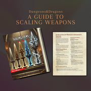 Scaling Weapons Guide - digital download preview