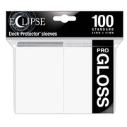 Ultra Pro Eclipse Standard Sleeves - Arctic White Gloss (100 Sleeves) - sealed card game product image