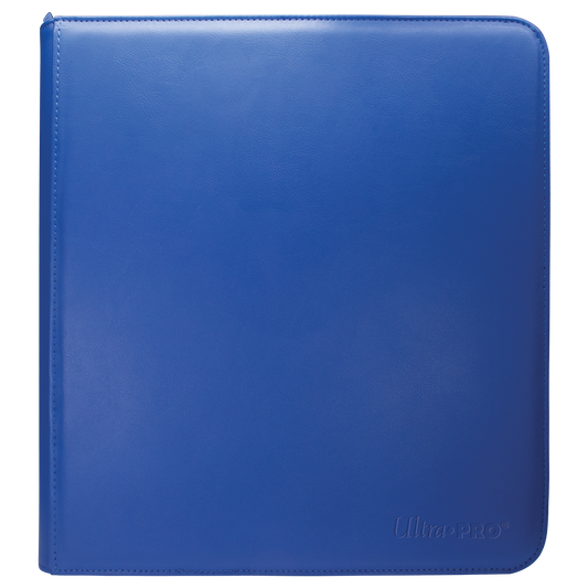 Ultra Pro Vivid 12-Pocket Zippered PRO-Binder - Blue