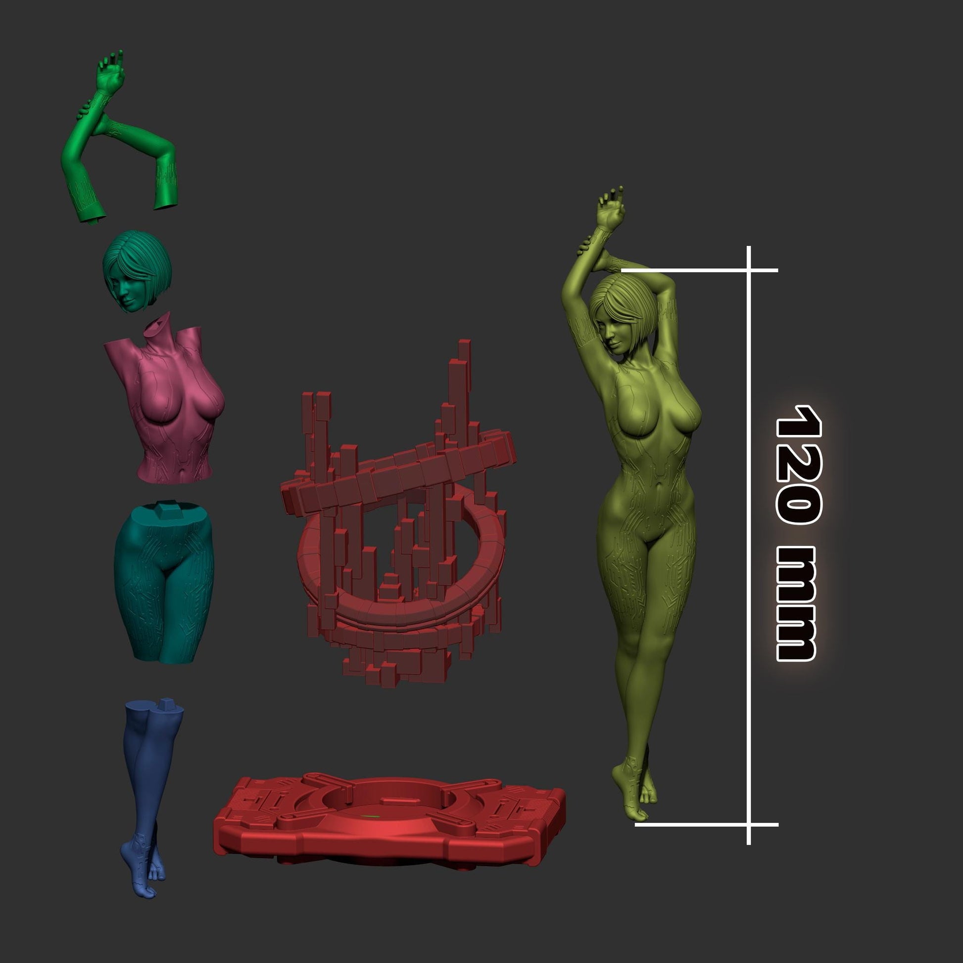 Cortana Figure - Alternate view 4