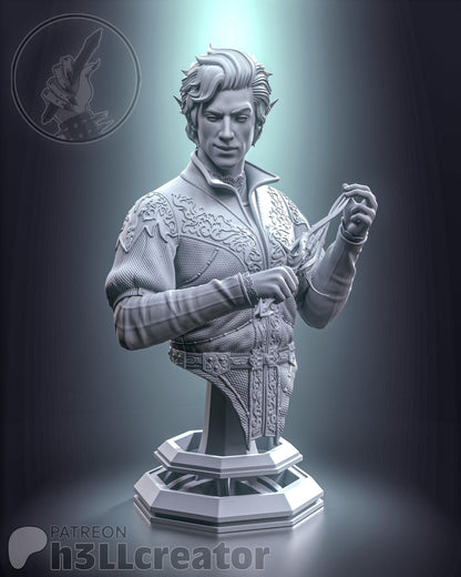 Astarion Bust - Baldur's Gate 3