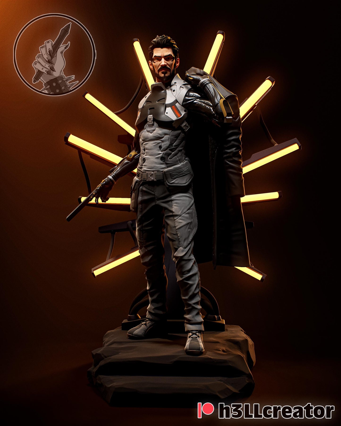 Adam Jensen Deus Ex Figure