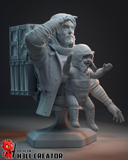 Sam Porter Bridges Death Stranding 2 Bust - Alternate view 5